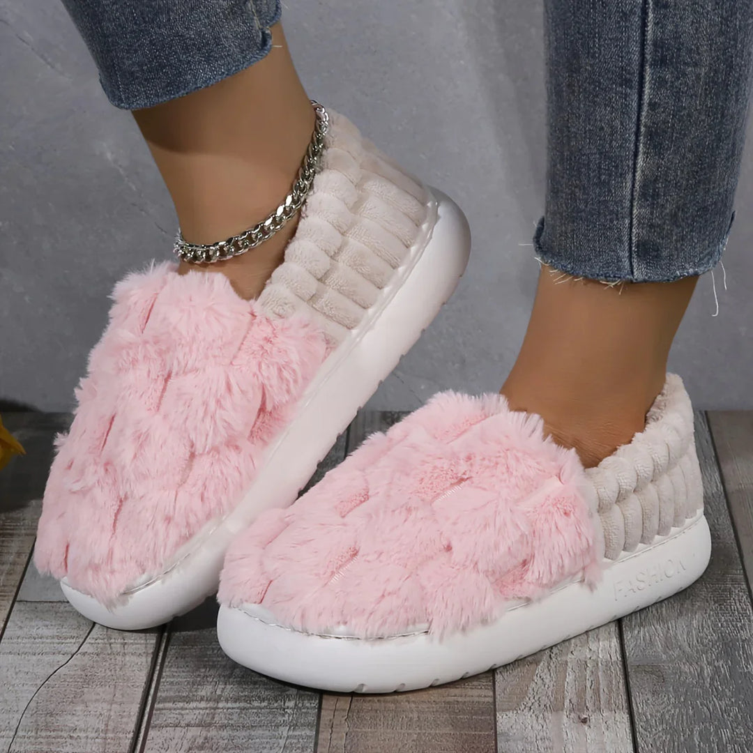 Levoire | Pantoufles maison Sac rose