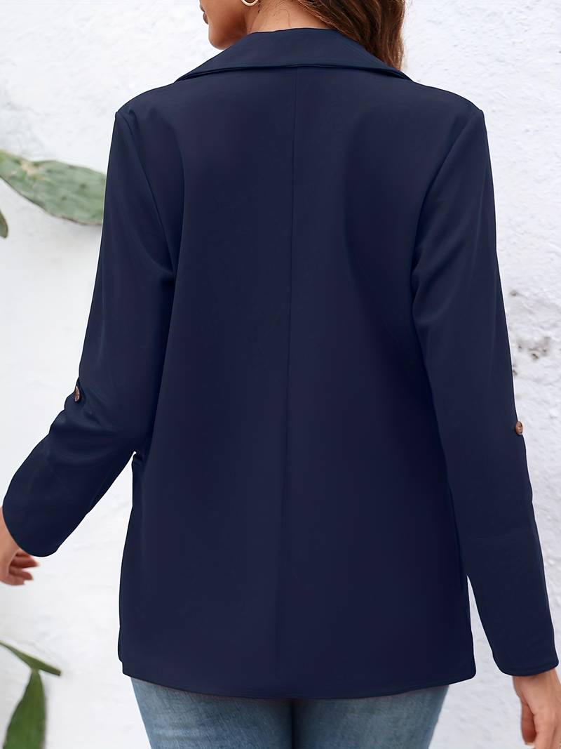 Levoire | Blazer à manches longues avec revers avant ouvert