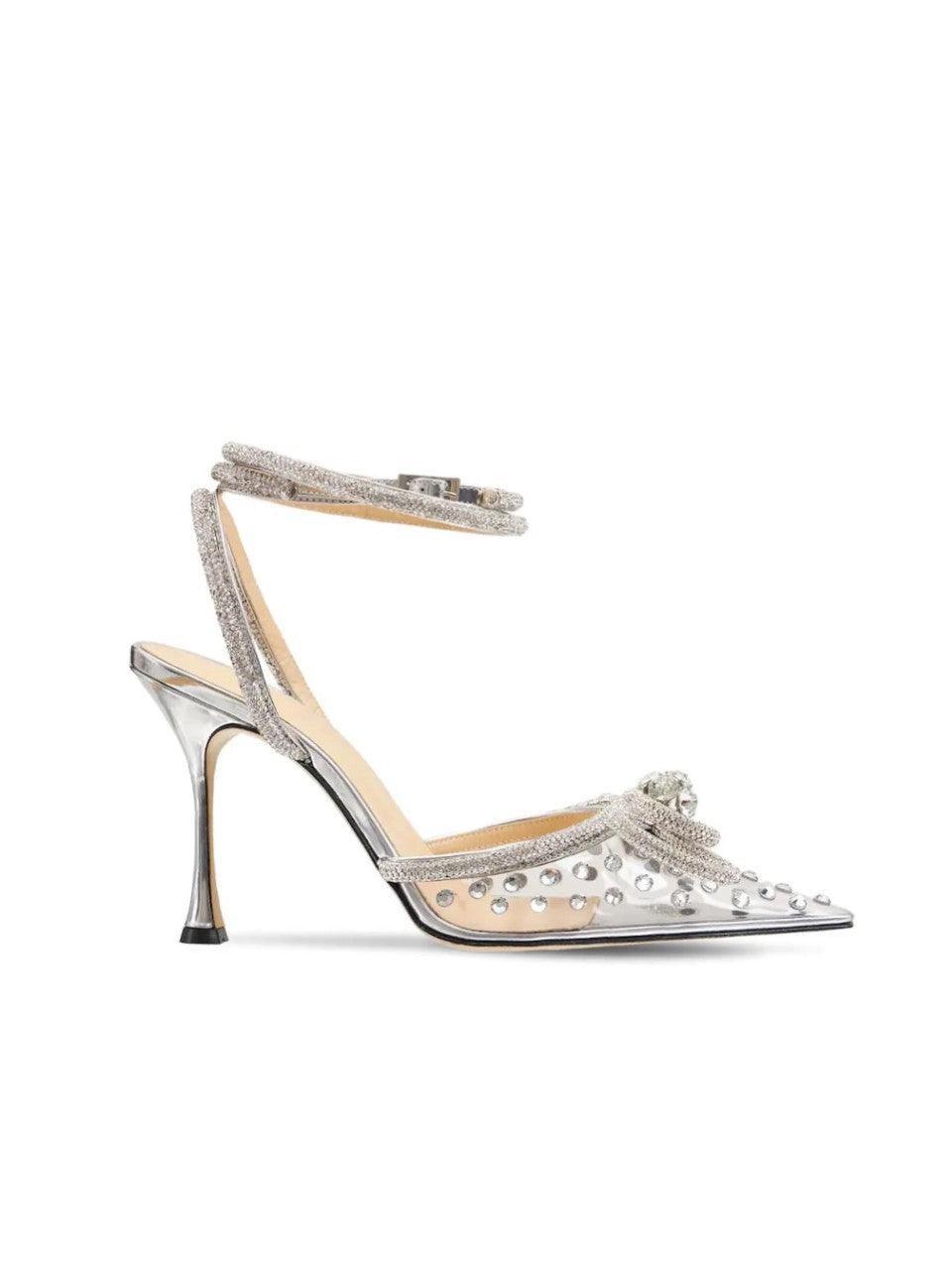 Levoire | Talons Ornés De Cristaux À Double Nœud
