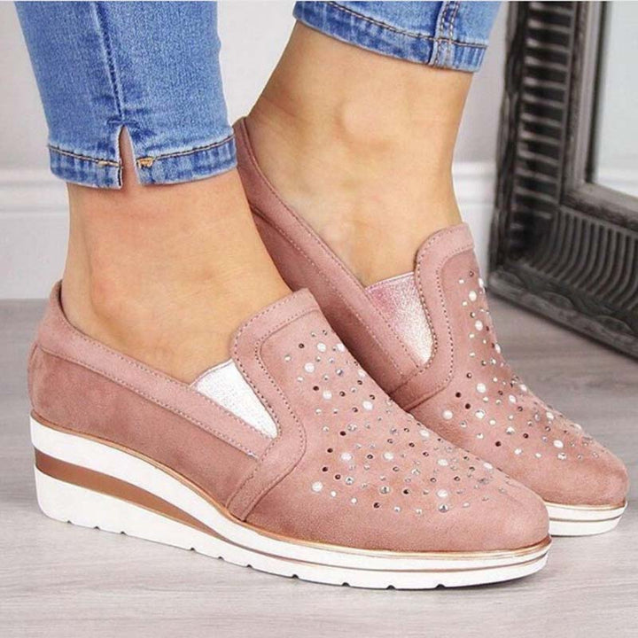 Levoire | Chaussures À Talons De Luxe Avec Des Détails En Strass Pour Femmes Rosa