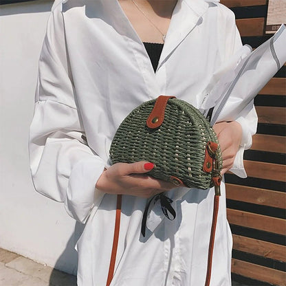 Levoire | Vintage En Paille Demi-Ronde