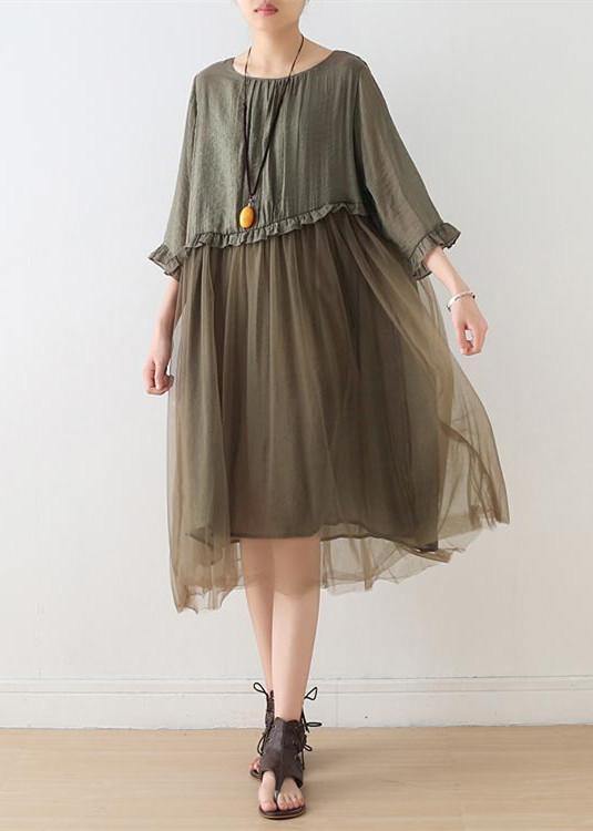 Levoire | Robe efficace et fraîche Vert Une taille convient à tous