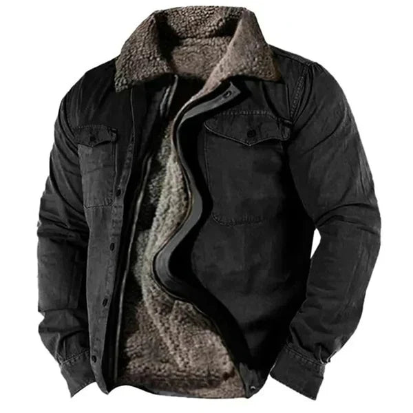 Levoire | Veste De Travail Style Western Noir