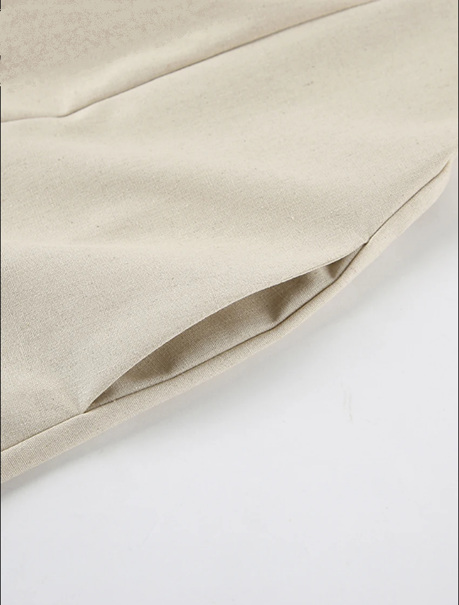 Levoire | Robe En Lin En Forme De A Avec Poches