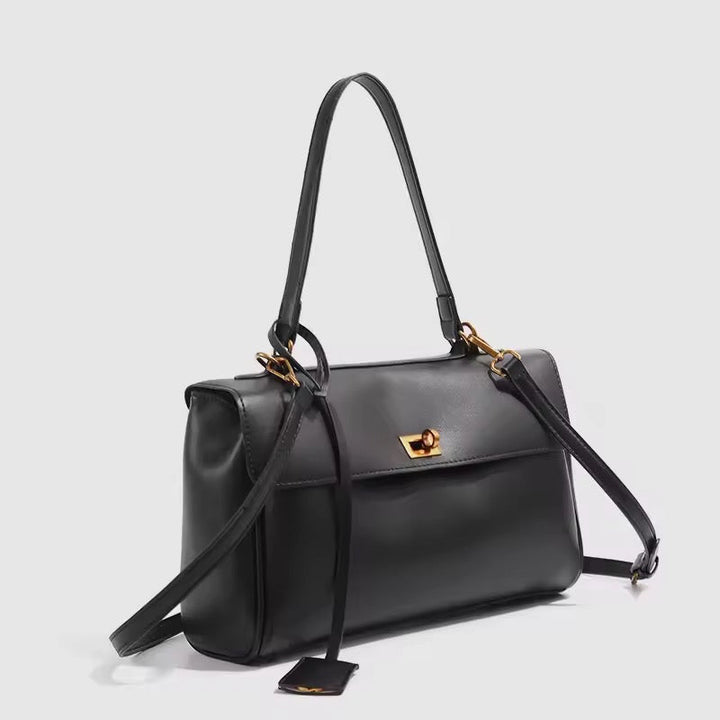 Levoire | Sac À Épaule Élégant Intemporel & Polyvalent Noir