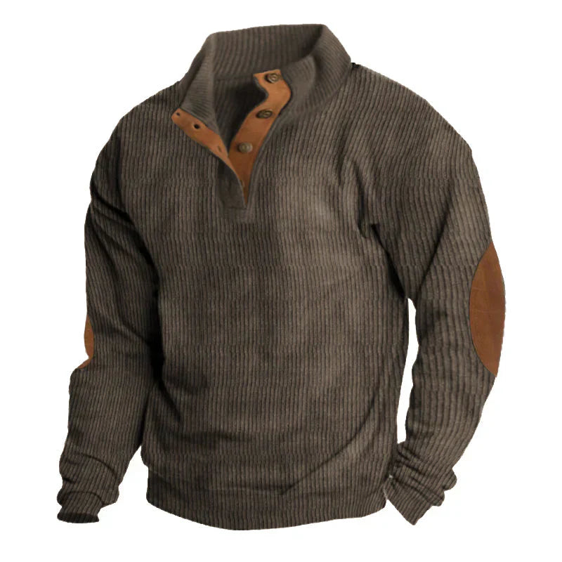 Levoire | Pull En Laine Mélangée Pour Hommes Braun