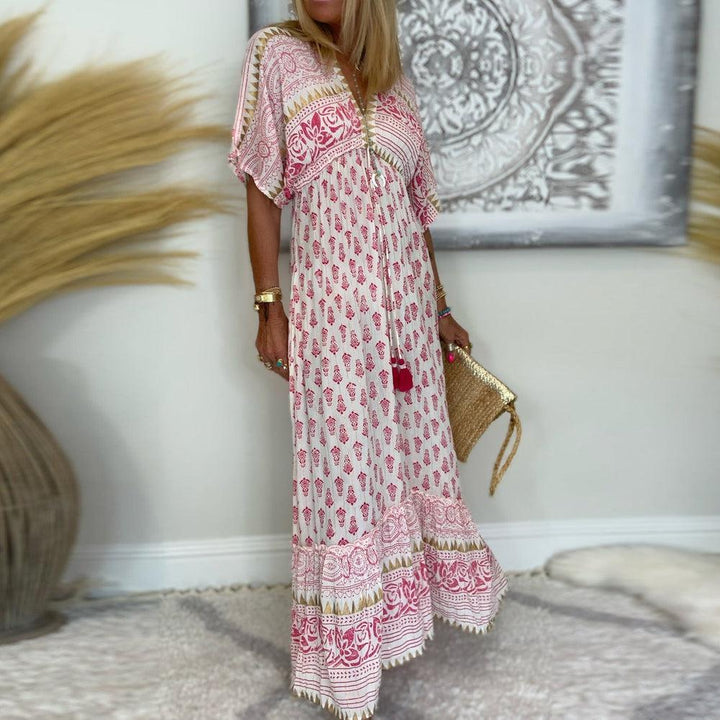 Levoire | Robe Maxi Ethnique Pour Femmes 2XL