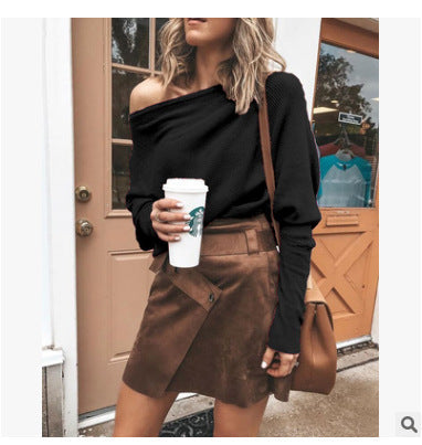 Levoire | Sexy Off Shoulder Pull-Over Noir