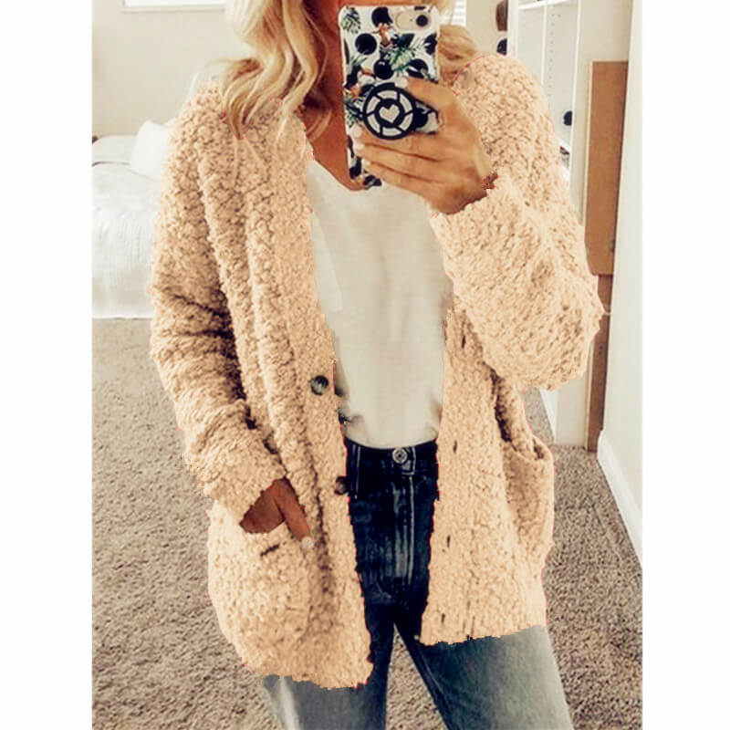 Levoire | Veste Élégante Avec Design En Laine Beige