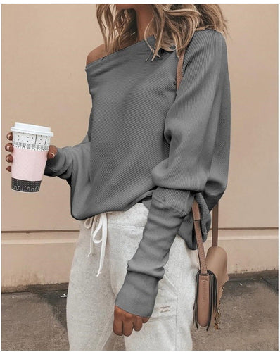 Levoire | Sexy Off Shoulder Pull-Over