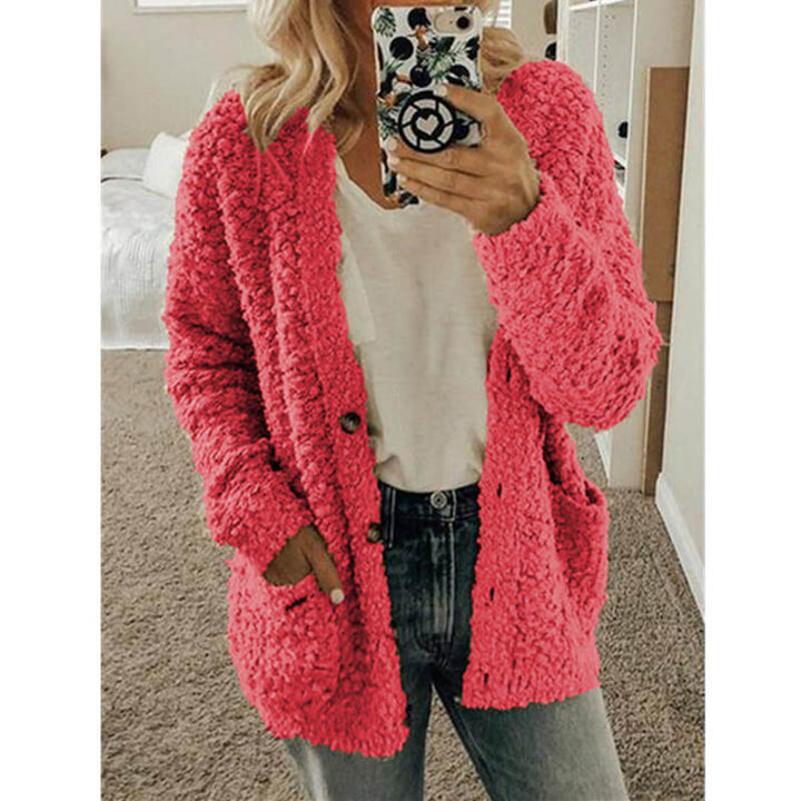 Levoire | Veste Élégante Avec Design En Laine Rot
