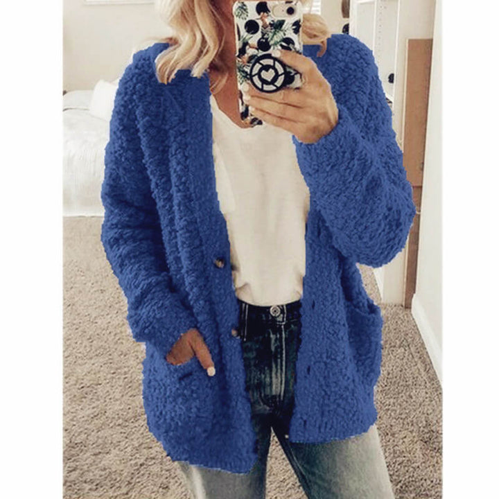 Levoire | Veste Élégante Avec Design En Laine Bleu