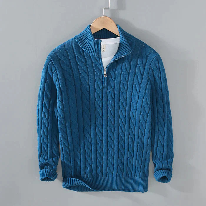 Levoire | Pull En Laine Réconfortant Pour Les Jours Froids Marine bleu