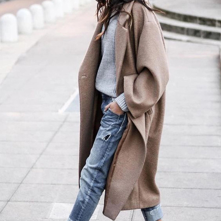 Levoire | Veste Surdimensionnée Chaude Et Stylée Khaki