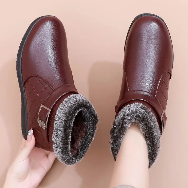 Levoire | Bottines Pour Femmes Chaudes Avec Semelle Épaisse Pour Un Maintien Et Un Confort Supplémentaires