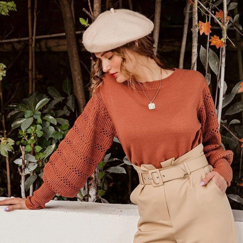 Levoire | Pull Femme Avec Design Unique Des Manches