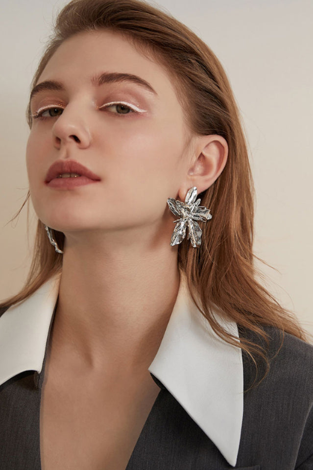 Levoire | Grandes Boucles D'Oreilles Fleuries