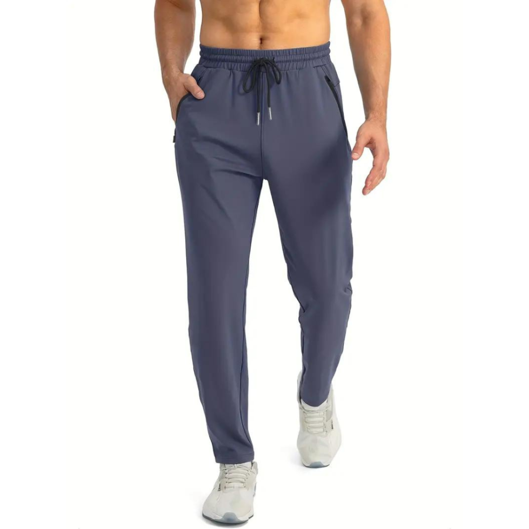 Levoire | Pantalon De Jogging Pour Hommes Pour Un Look Décontracté Gris-bleu