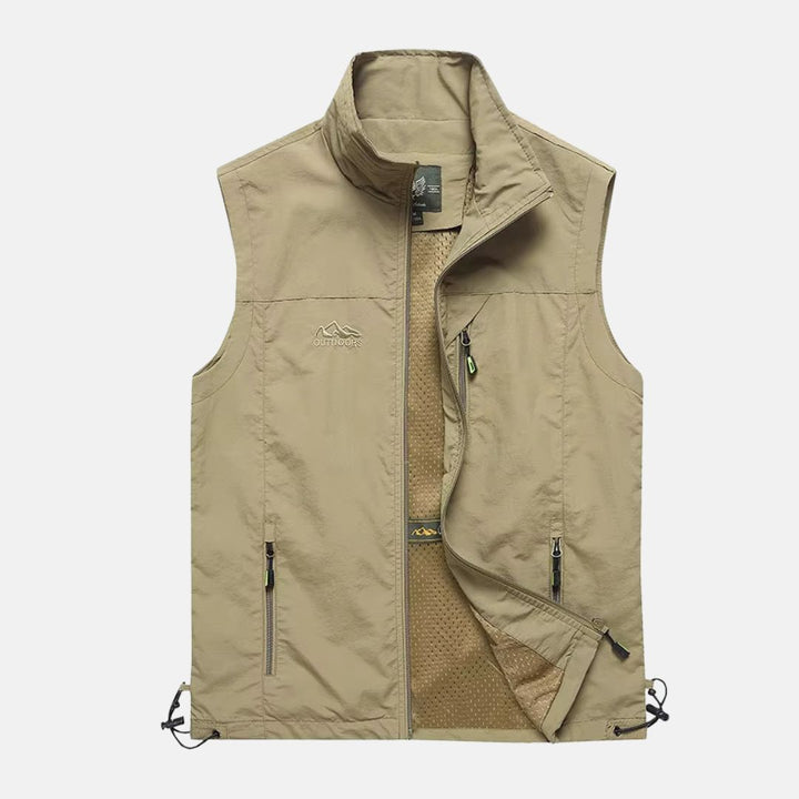 Levoire | Gilet Multifonction Léger Avec Poches Pour Hommes