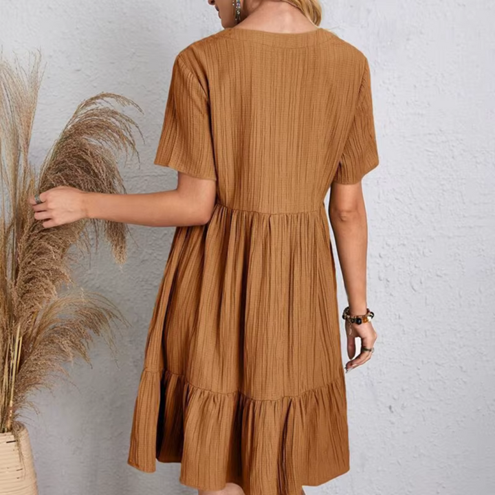 Levoire | Élégante et flatteuse robe plissée