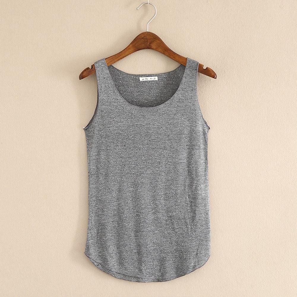 Levoire | Débardeur avec Tissu Légère et Confortable pour Femmes Gris foncé