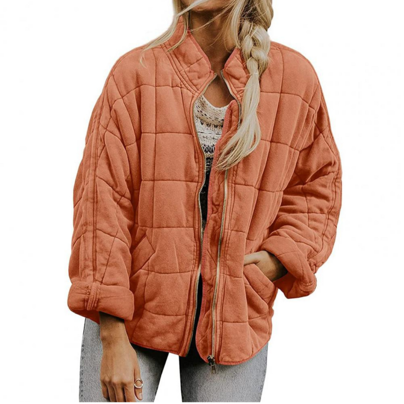 Levoire | Veste Chauffante FR Femmes FR L'Automne Couleurs de brique