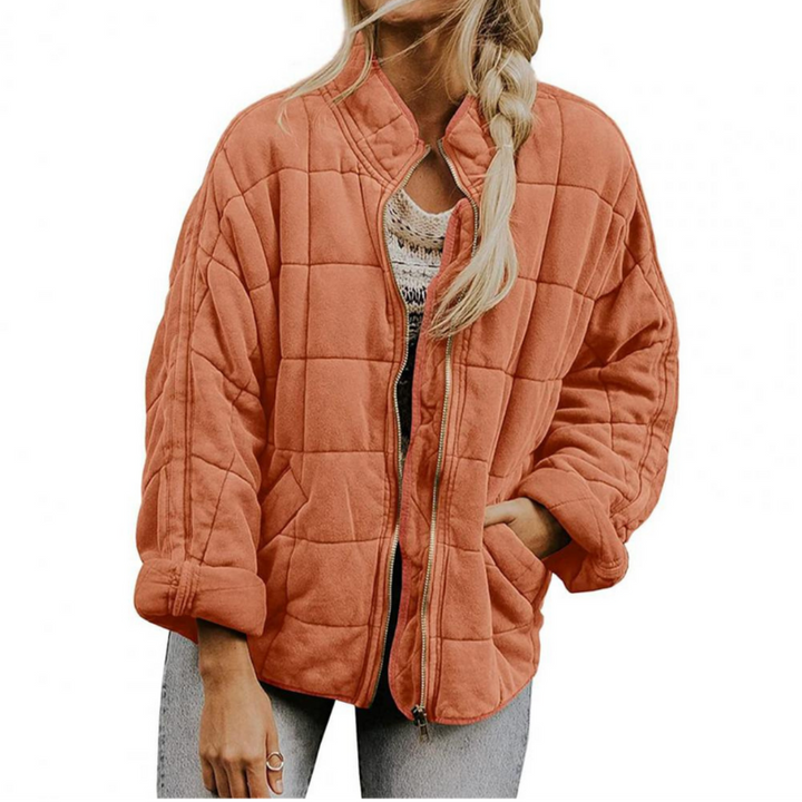 Levoire | Veste Chauffante FR Femmes FR L'Automne Couleurs de brique