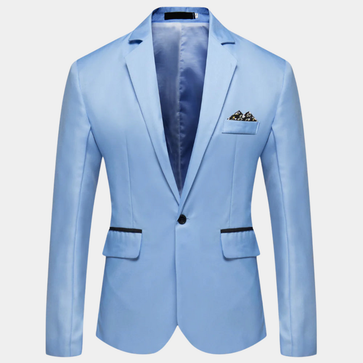 Levoire | Blazer Élégant Pour Homme Bleu