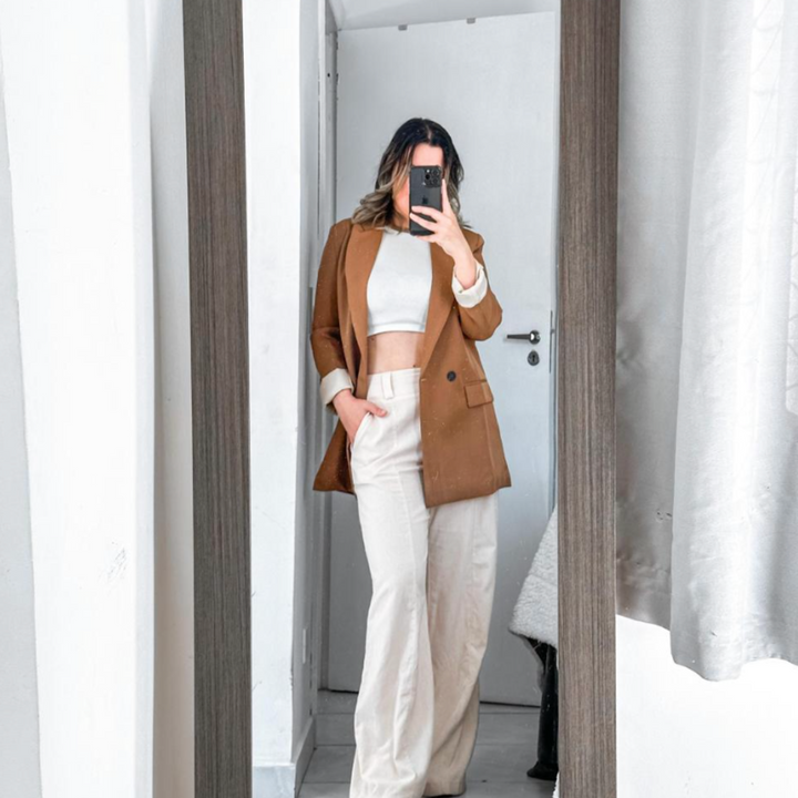 Levoire | Blazer Long Tendance Confortable Pour L'Automne