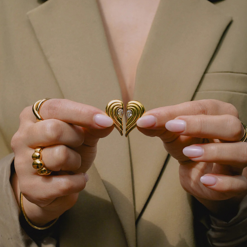 Levoire | Cœurs Brisés Boucles D'Oreilles