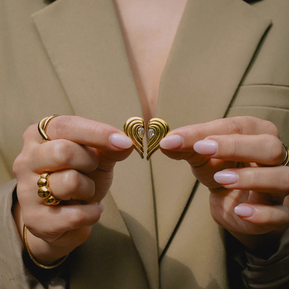 Levoire | Cœurs Brisés Boucles D'Oreilles