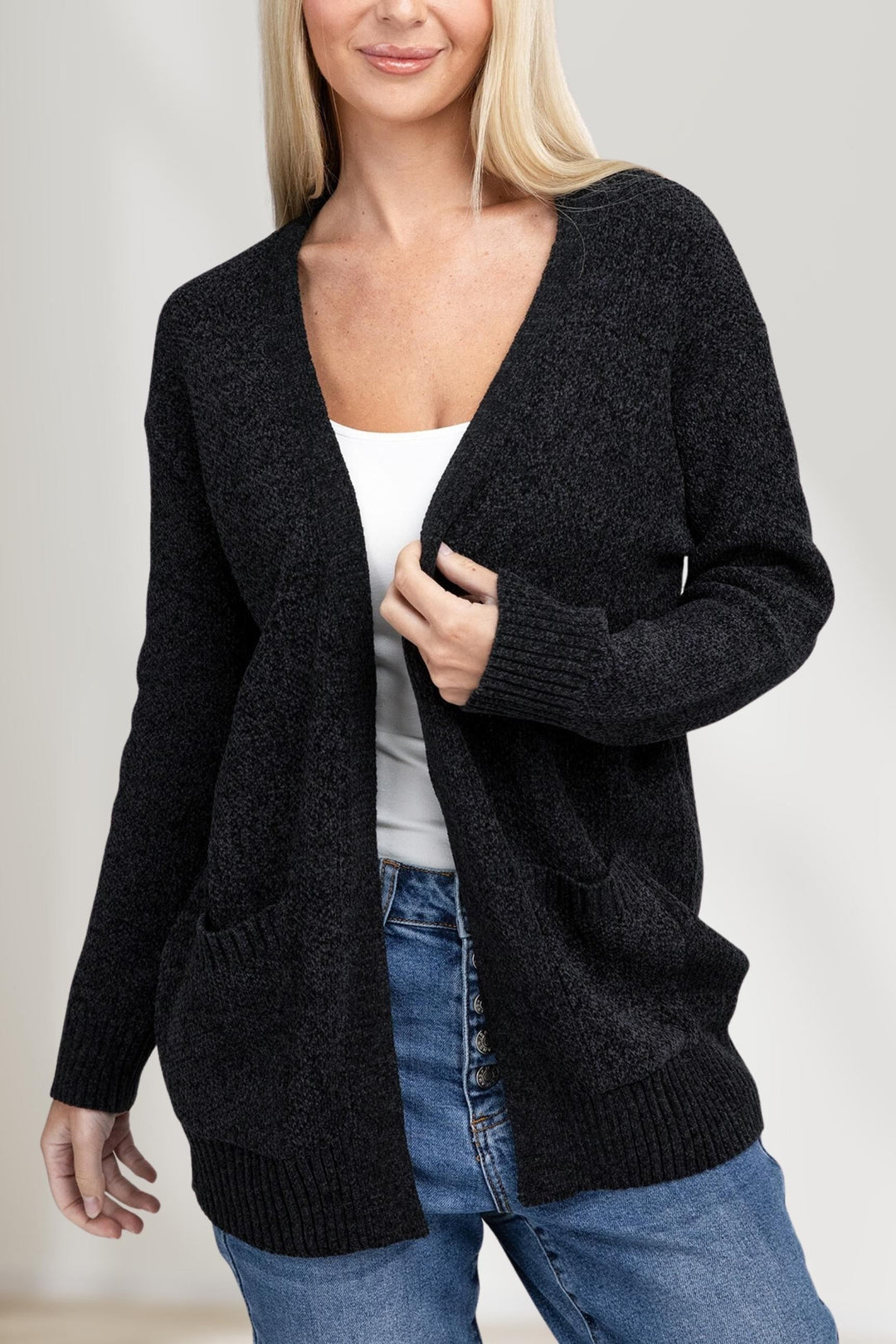 Levoire | Cardigan Sweat Ouvert Pour Toutes Les Occasions