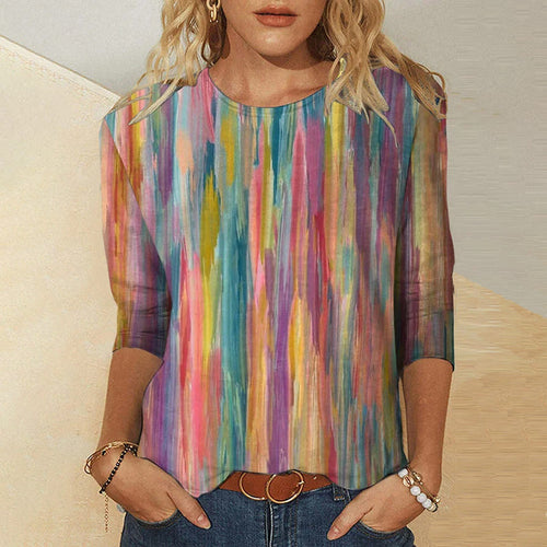 Levoire | Chemise Avec Dégradé De Couleur Vintage