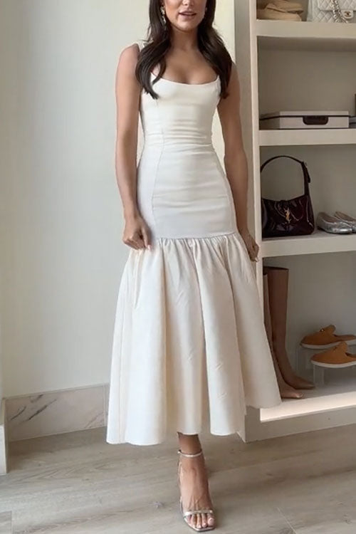 Levoire | Robe Boho Élégante Et Fluide Beige XS