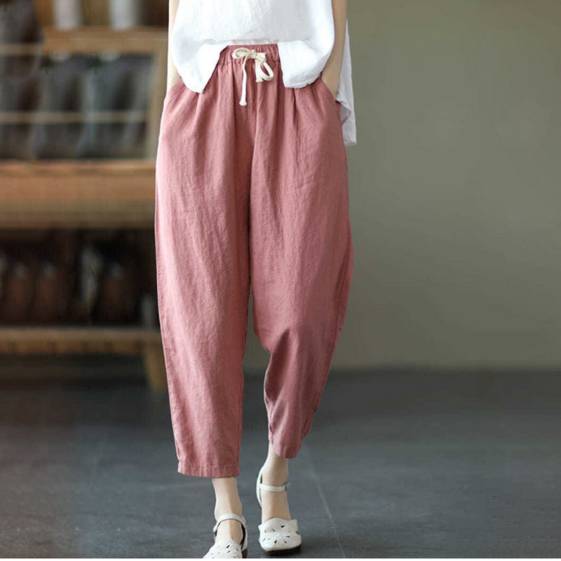 Levoire | Pantalons Amples Pour Femmes Confortables Rosa