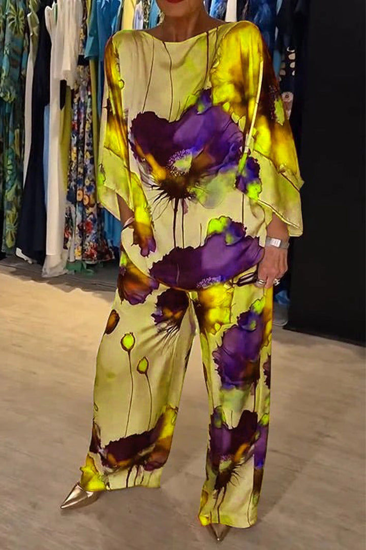 Levoire | Ensemble Satin Jaune