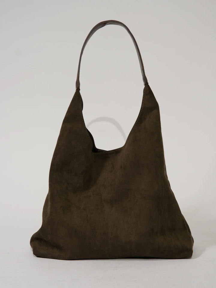 Levoire | Sac à bandoulière en daim doux Vert