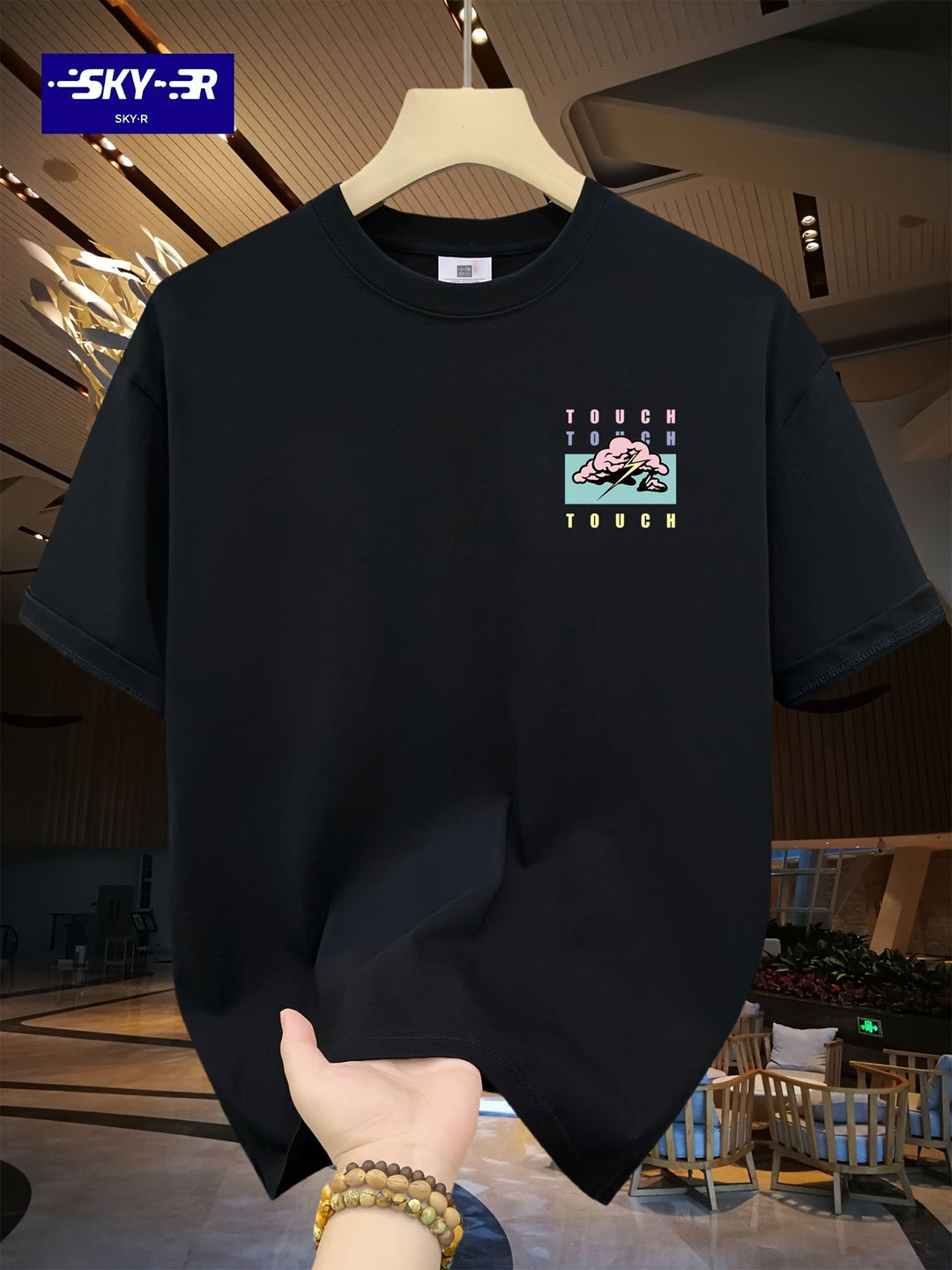Levoire | T-Shirt Homme Dessin À La Main Graphiques