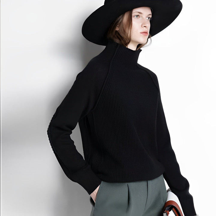 Levoire | Pull Montant Avec Sensation De Cachemire