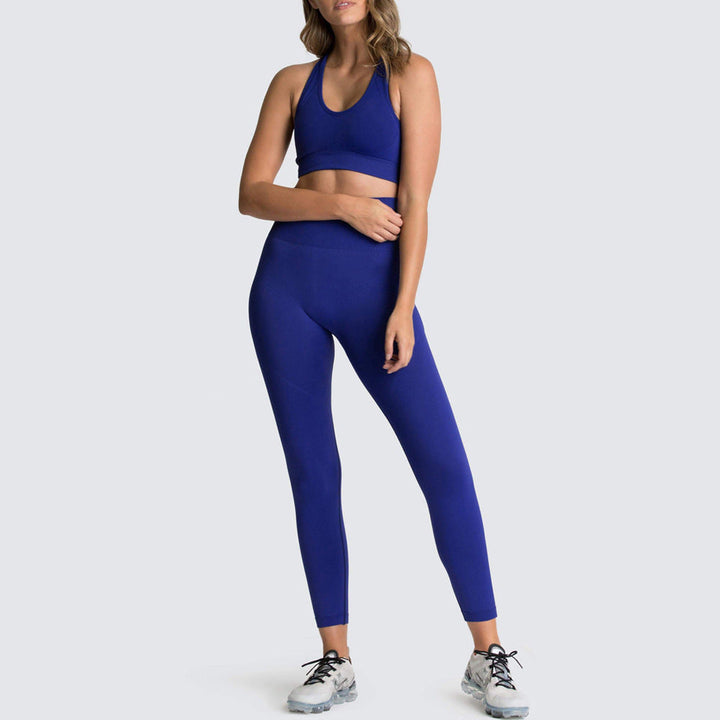 Levoire | Ensemble De Gym Sans Manches Pour Les Effets De Levage Et De Sculptage Bleu (encore 3 en stock)