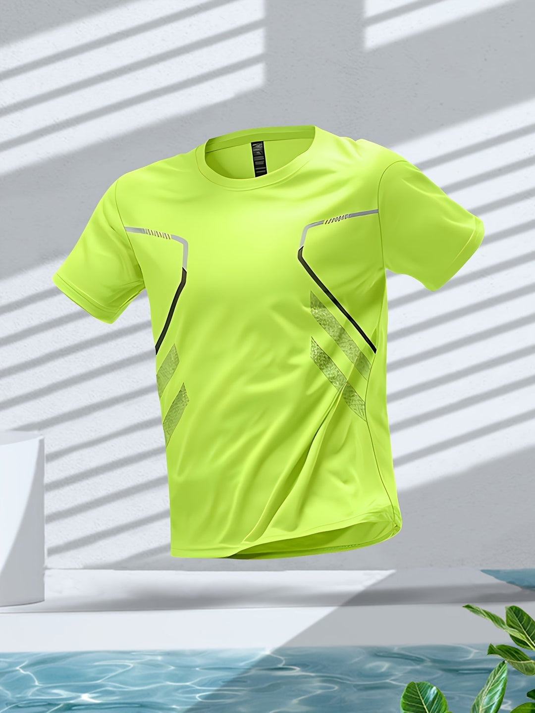 Levoire | T-Shirt Coloré Pour Hommes En Tissu À Séchage Rapide À Manches Courtes