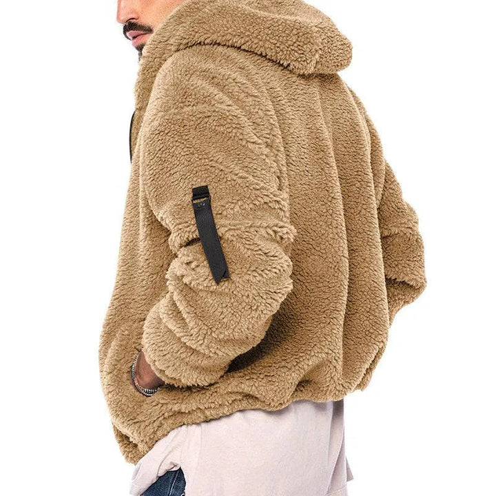 Levoire | Veste en fleece pour hommes avec capuche