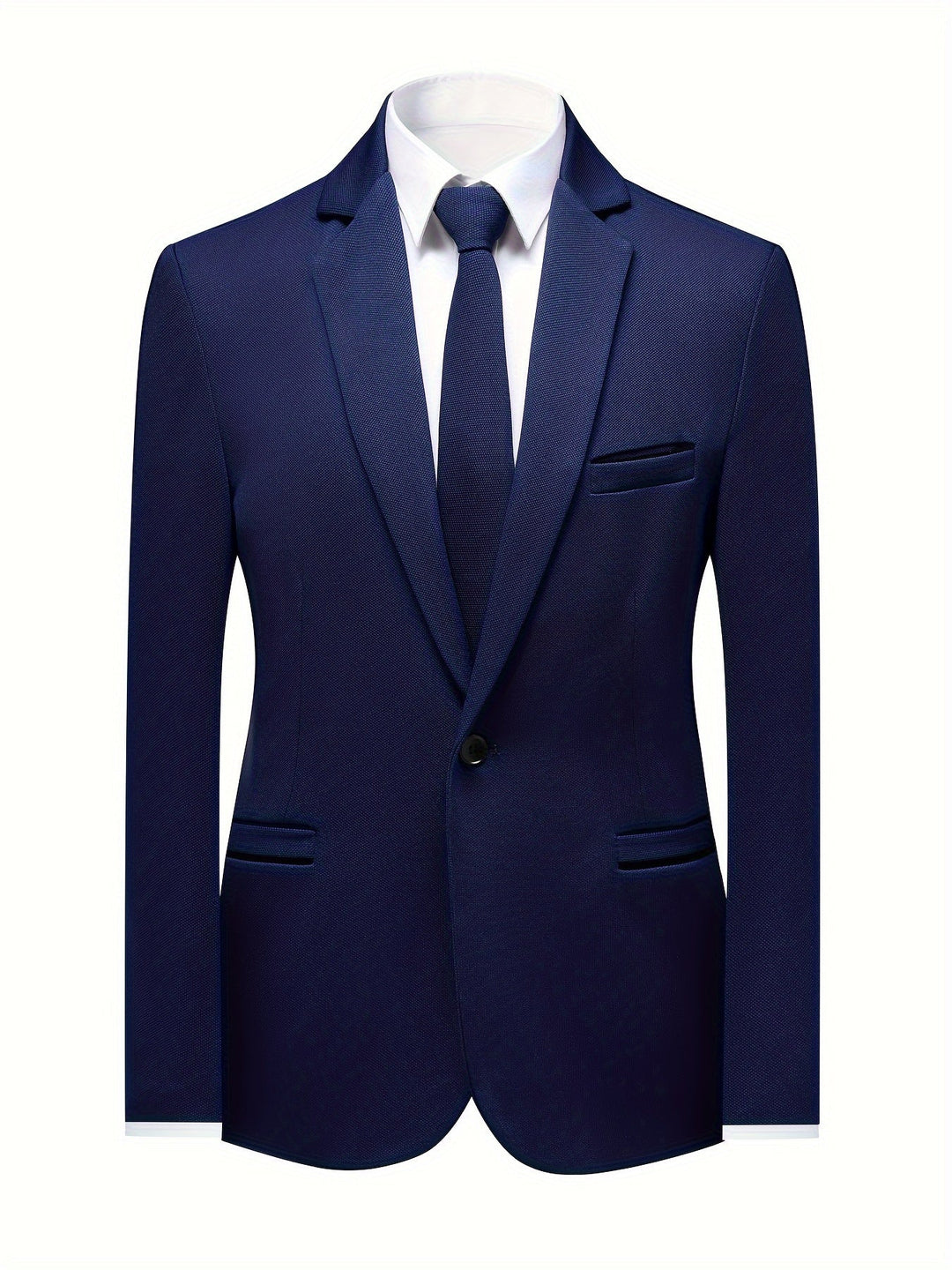 Levoire | Veste De Costume Pour Homme Unie & Cravate Merimustan