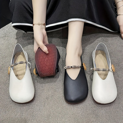 Levoire | Chaussons Confortables Femmes Avec Fermeture À Bouton