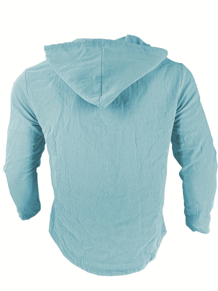 Levoire | Veste Pour Hommes À Capuche En Coton Pur