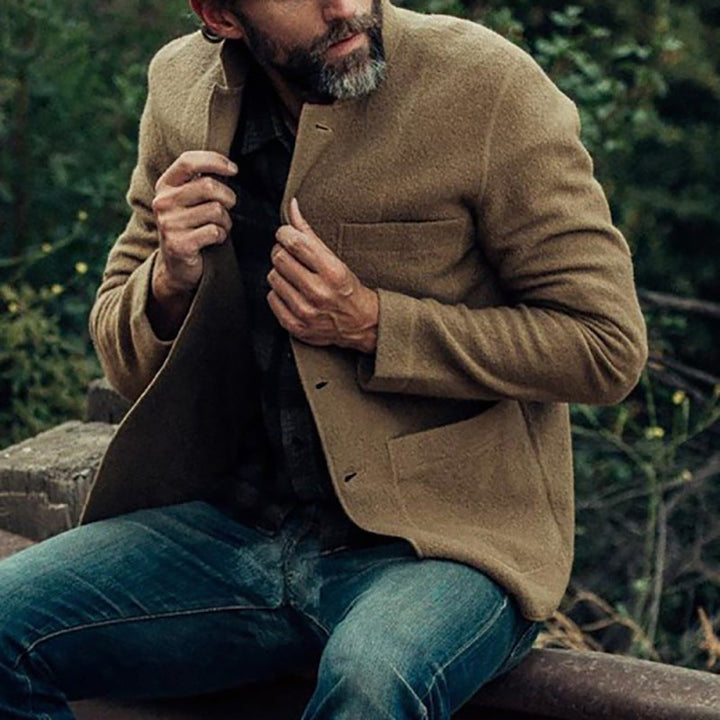 Levoire | Veste Pour Hommes Moderne Et Élégante Avec Poches Pour Le Printemps Kamel