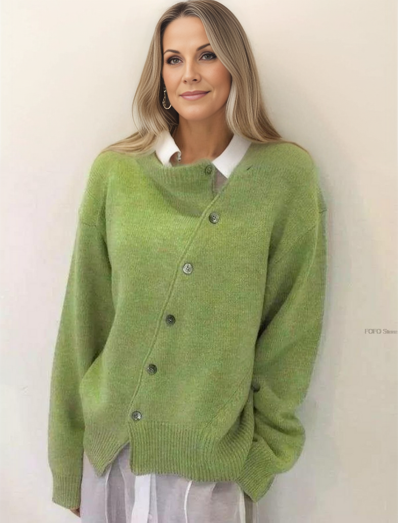 Levoire | Pull Femme Confortable Luxueux Vert