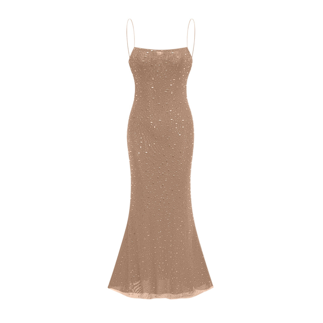 Levoire | Robe Ornée De Sequins Neutre