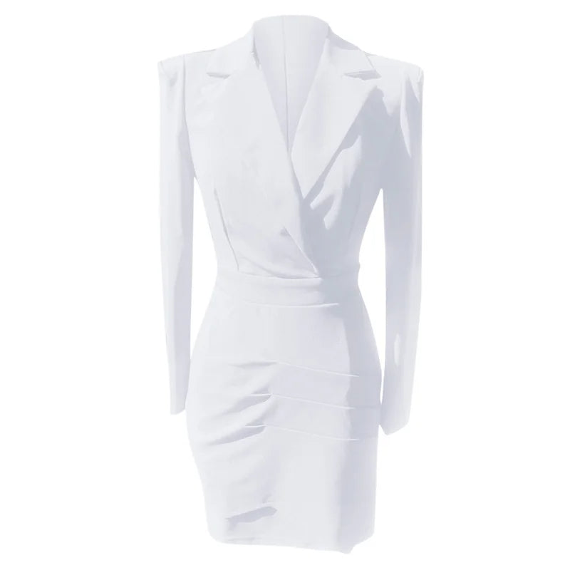 Levoire | Blazer Robe Avec Col Revers