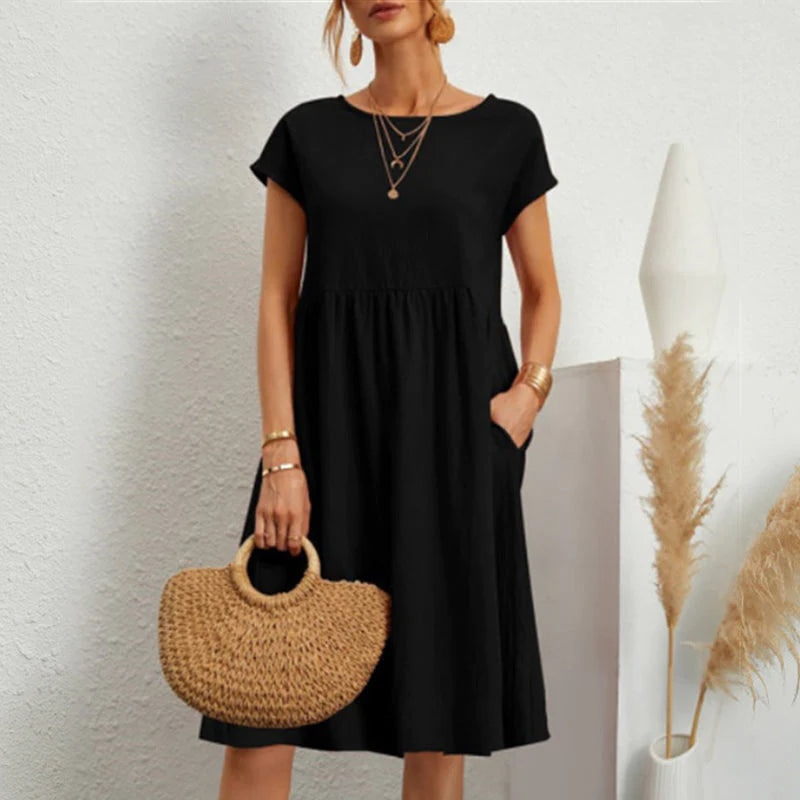 Levoire | Robe Aérienne Fr Été Noir